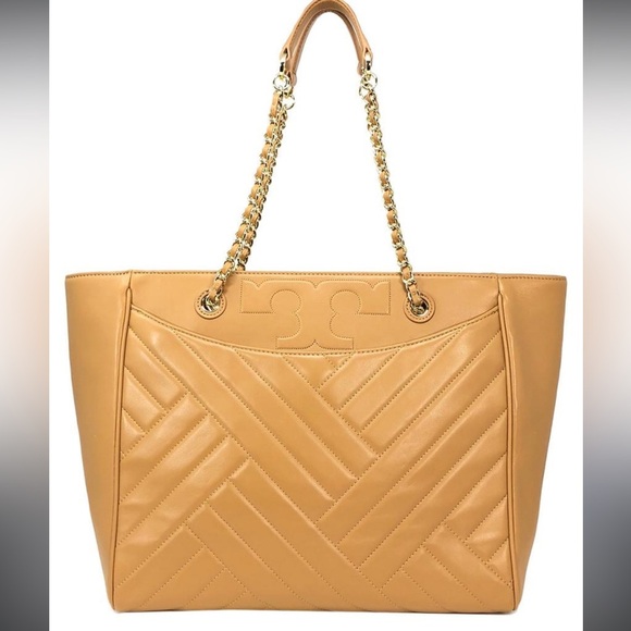 Tory Burch Handbags - SOLD Tory Burch shoulder bag in Light Camel